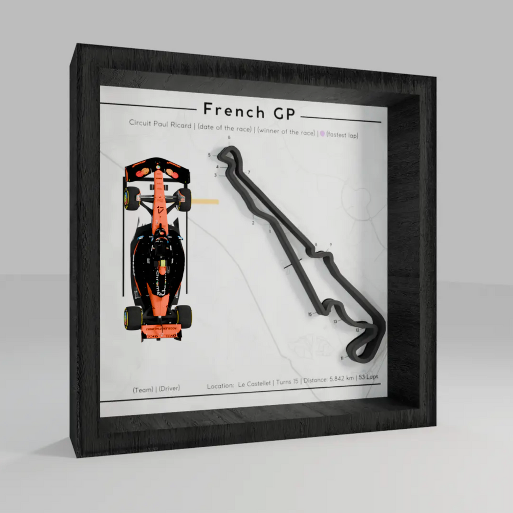 F1 - 3d Track Frames