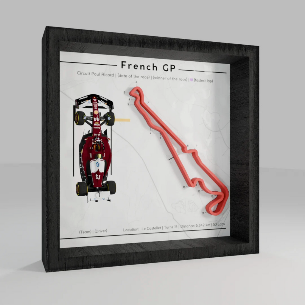 F1 - 3d Track Frames