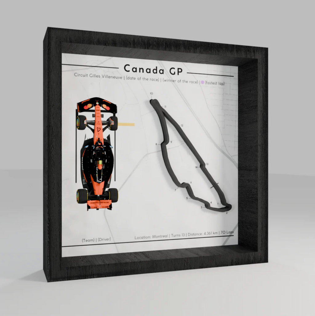 F1 - 3d Track Frames