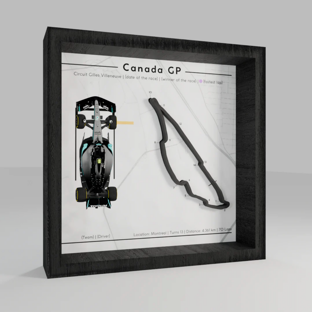 F1 - 3d Track Frames