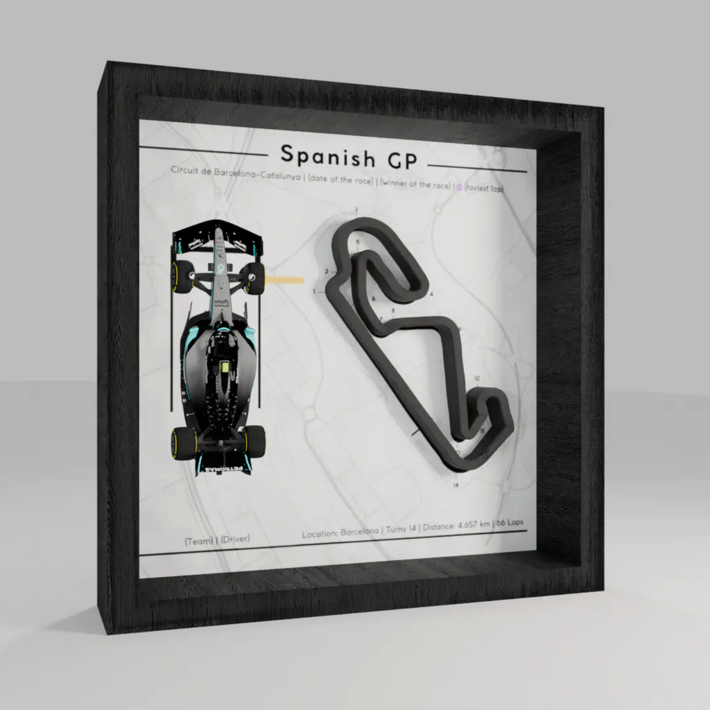 F1 - 3d Track Frames