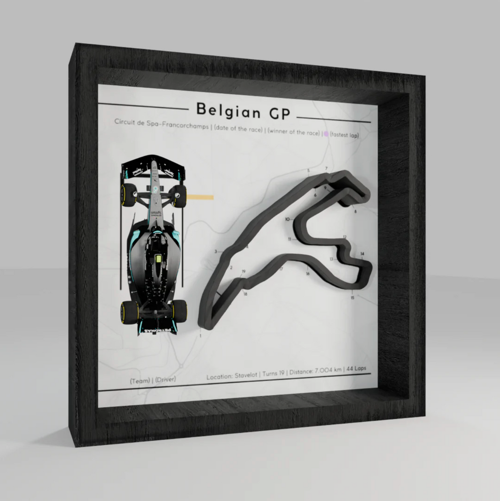 F1 - 3d Track Frames