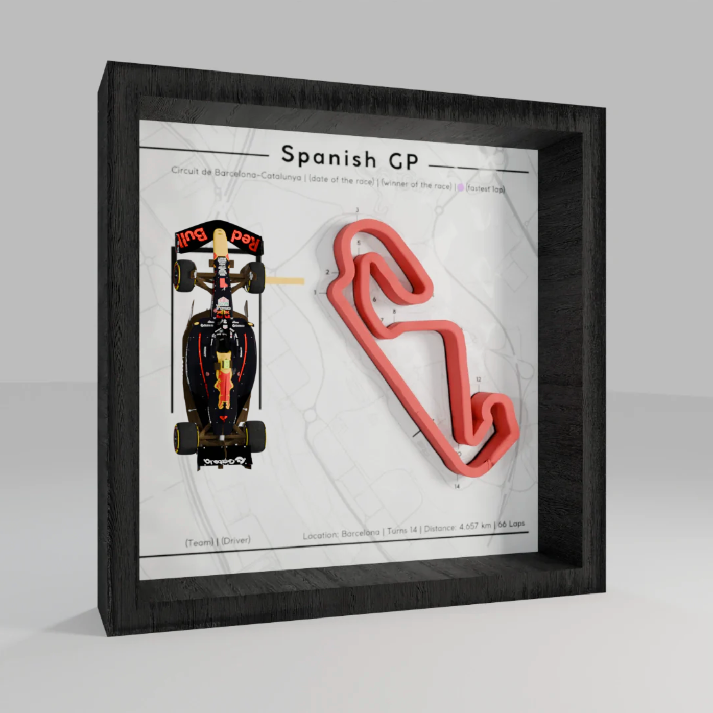 F1 - 3d Track Frames