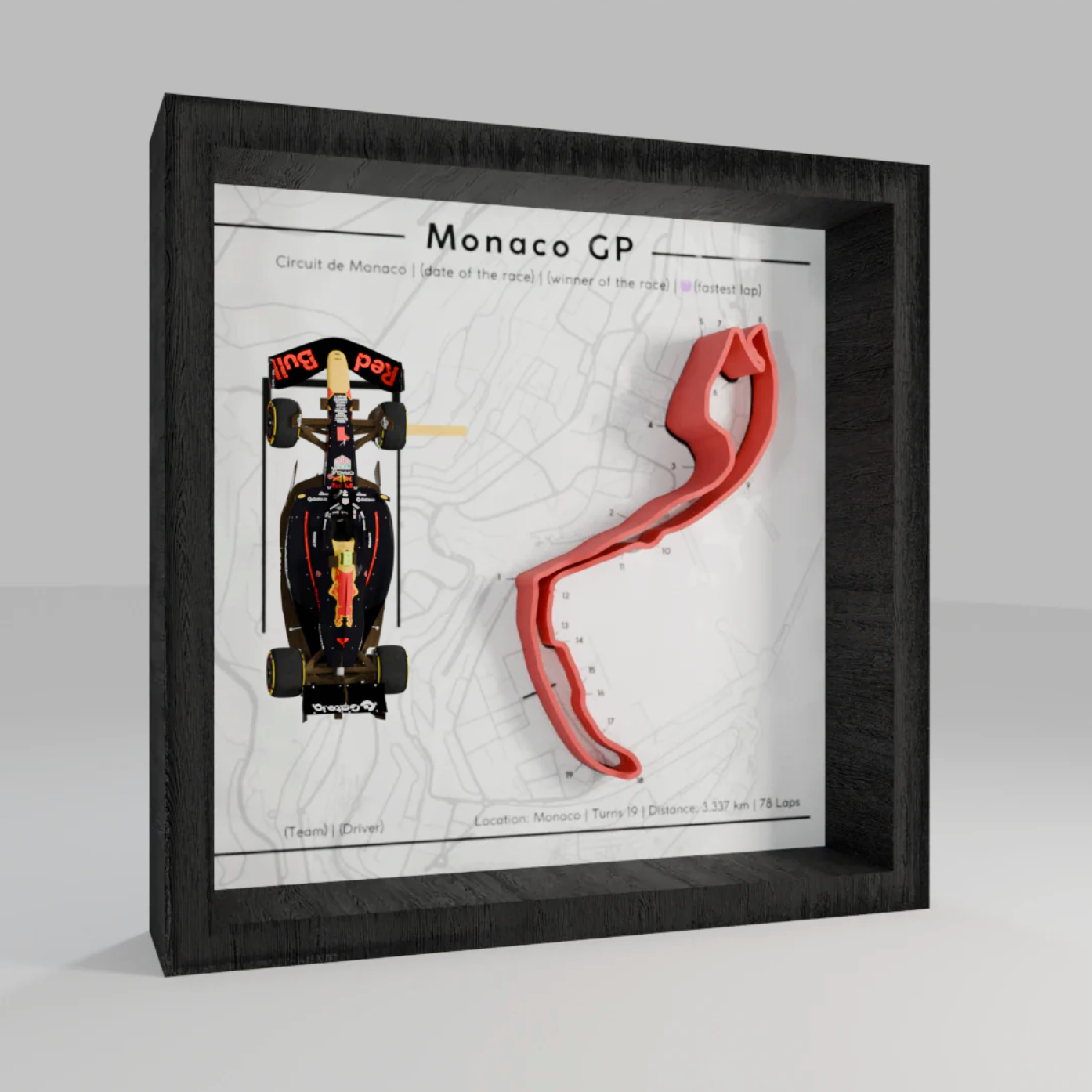 F1 - 3d Track Frames
