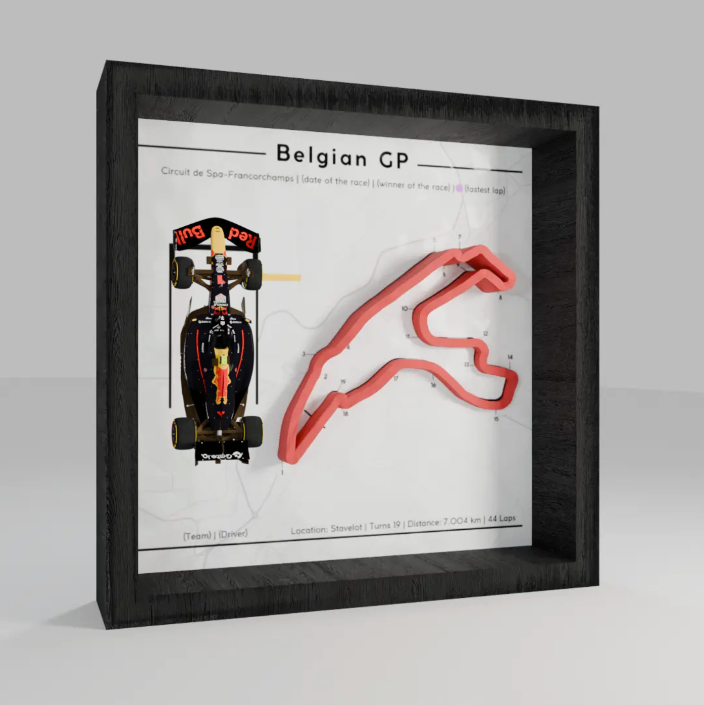 F1 - 3d Track Frames
