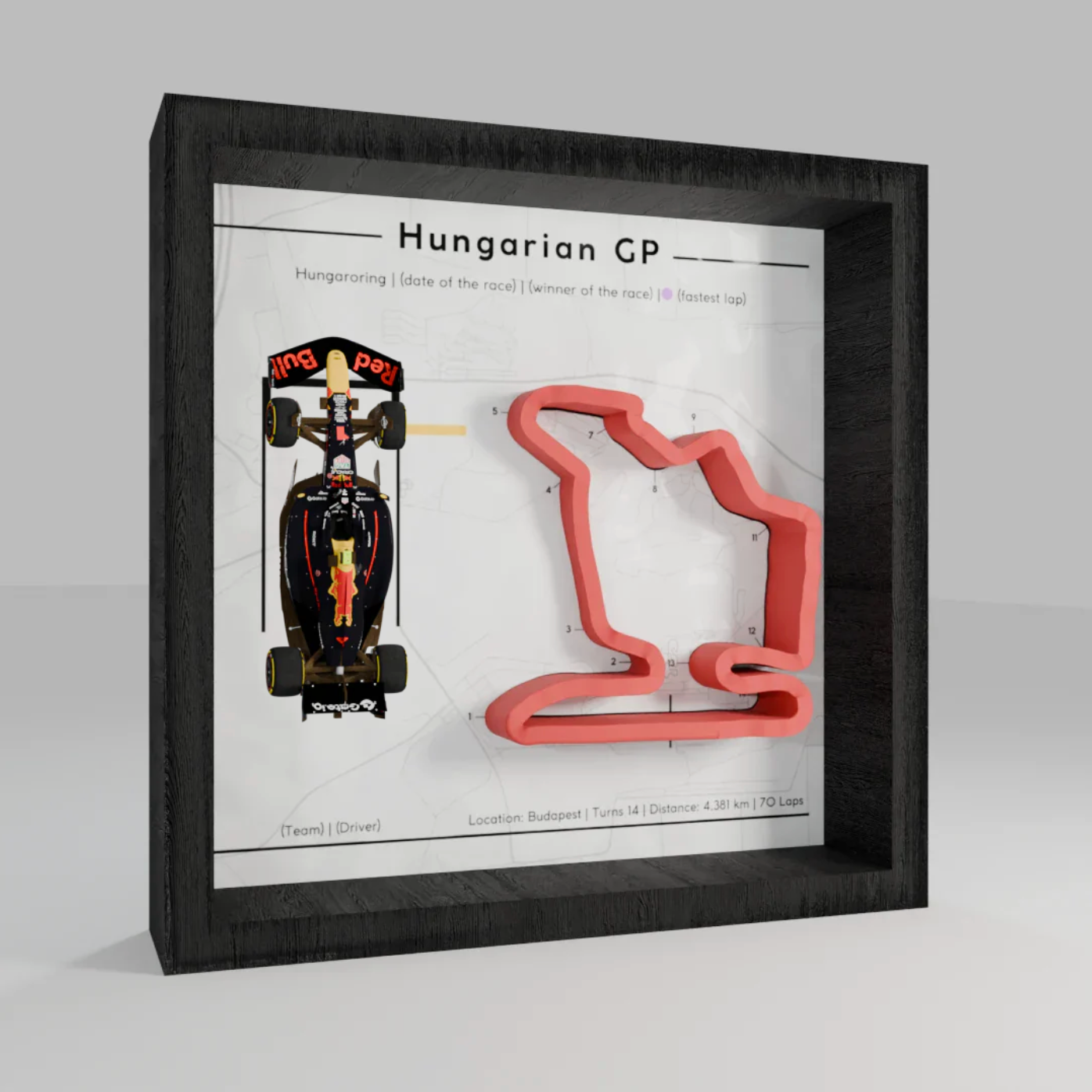 F1 - 3d Track Frames