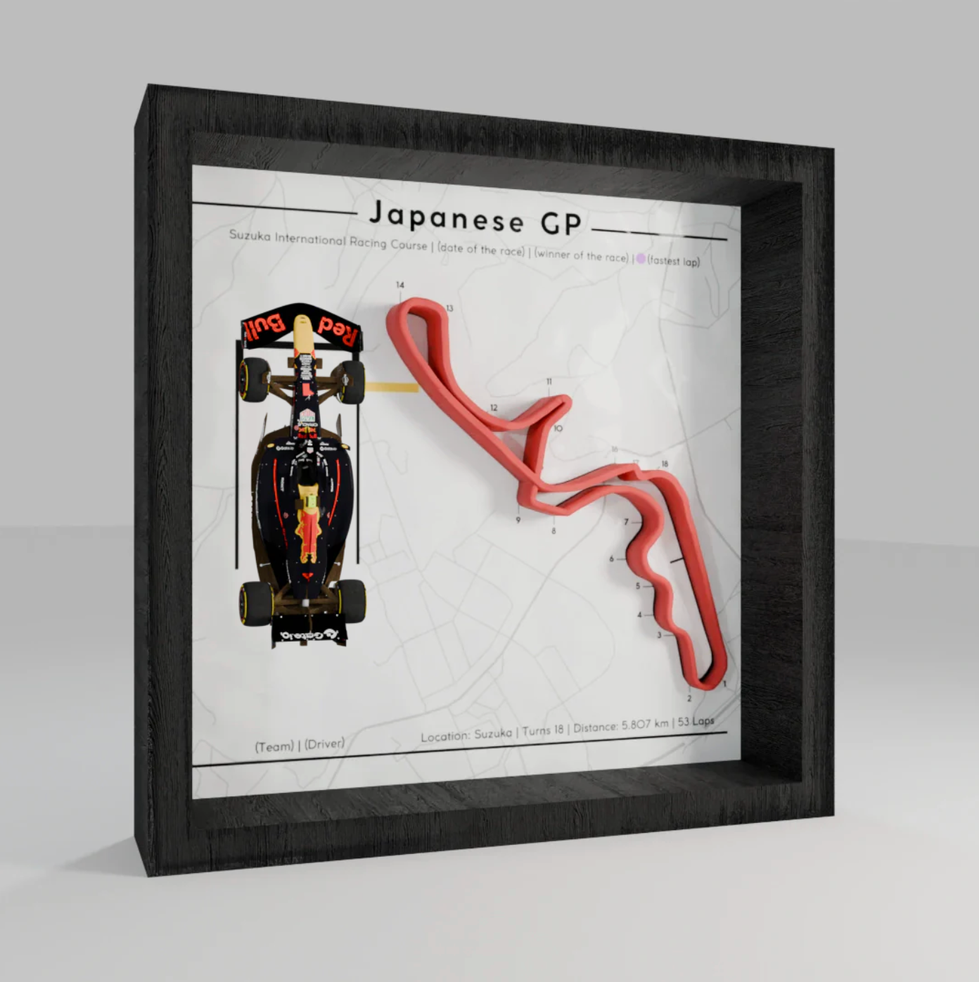 F1 - 3d Track Frames